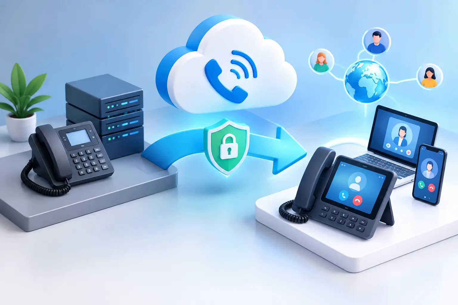 Cloud Telefonie migrieren: Sicher umstellen