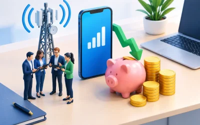 Mobilfunkkosten im Unternehmen senken mit System
